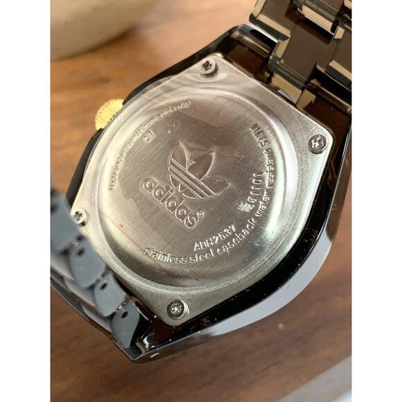 Adidas Women's Watch ADH2553 Quartz Analog White Dial Brown Clear Plasti… - Picture 7 of 14